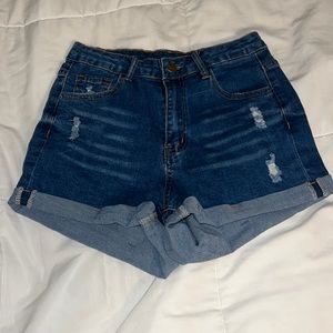 Jean shorts from Shein